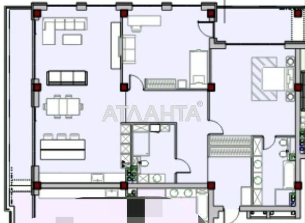 3-rooms apartment apartment by the address st. Azarova vitse adm (area 183,1 m²) - Atlanta.ua - photo 2