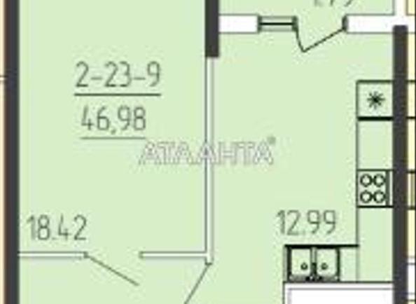 2-кімнатна квартира за адресою вул. Краснова (площа 46,5 м²) - Atlanta.ua - фото 7