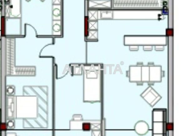 2-комнатная квартира по адресу ул. Азарова вице адм. (площадь 163,3 м²) - Atlanta.ua - фото 2