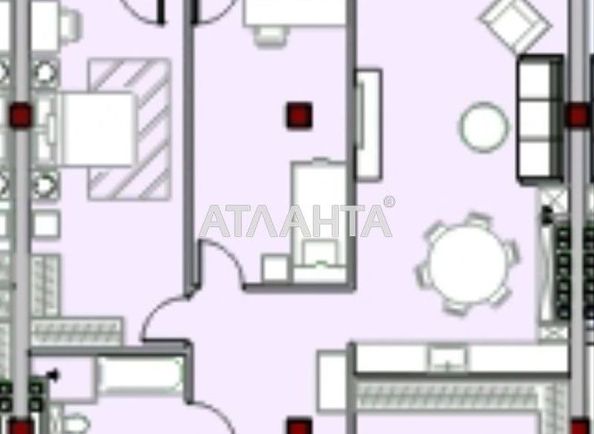 2-комнатная квартира по адресу ул. Азарова вице адм. (площадь 117,3 м²) - Atlanta.ua - фото 2