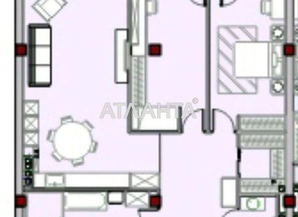 2-комнатная квартира по адресу ул. Азарова вице адм. (площадь 126,6 м²) - Atlanta.ua - фото 2