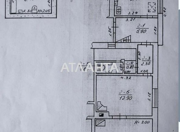 3-кімнатна квартира за адресою вул. Глібова Леоніда (площа 78 м²) - Atlanta.ua - фото 20