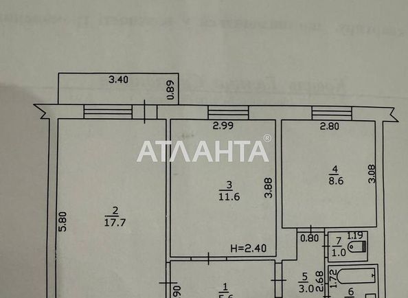 2-rooms apartment apartment by the address st. Lyadova (area 51 m²) - Atlanta.ua - photo 12
