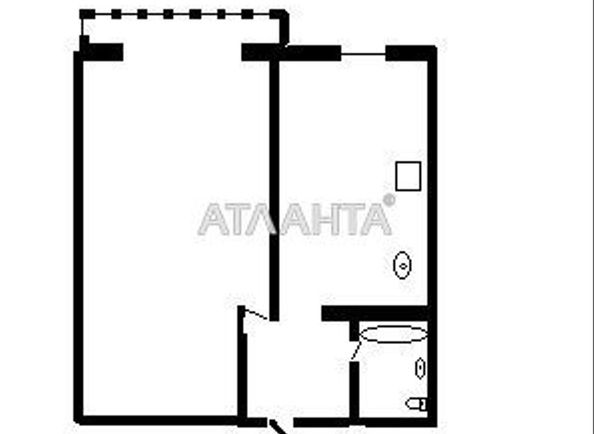 1-комнатная квартира по адресу ул. Заболотного (площадь 45 м²) - Atlanta.ua - фото 11