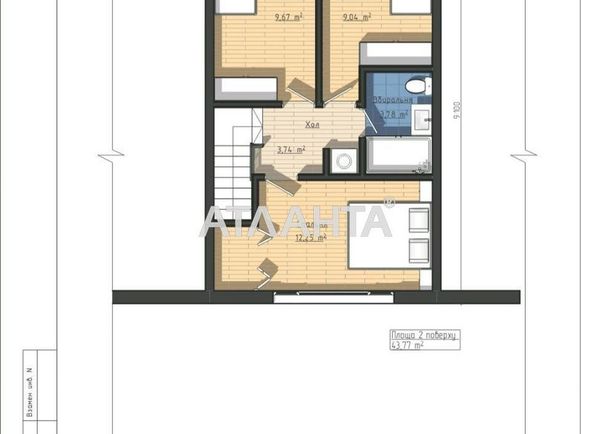 3-rooms apartment apartment by the address st. Chernomorskiy per (area 90 m²) - Atlanta.ua - photo 8