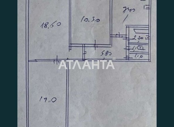 3-кімнатна квартира за адресою вул. Бакинська (площа 62 м²) - Atlanta.ua - фото 14