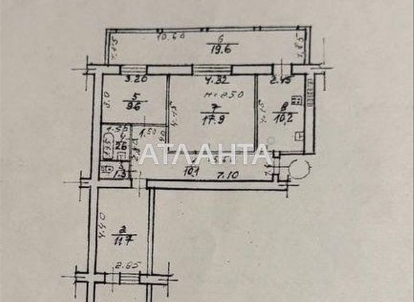 3-кімнатна квартира за адресою вул. Левітана (площа 84 м²) - Atlanta.ua - фото 9