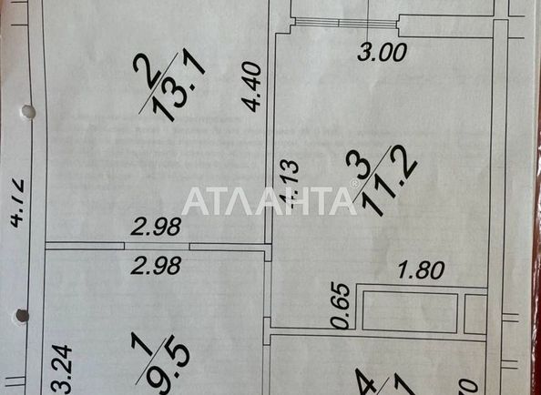 1-кімнатна квартира за адресою вул. Краснова (площа 41 м²) - Atlanta.ua - фото 4