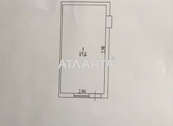 1-room apartment apartment by the address st. Nebesnoy Sotni pr Zhukova marsh pr Leninskoy iskry pr (area 17,6 m²) - Atlanta.ua - photo 8