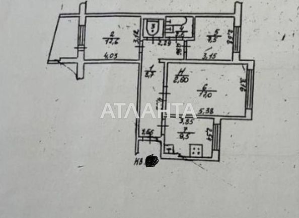 3-rooms apartment apartment by the address st. Vysotskogo (area 61 m²) - Atlanta.ua - photo 13