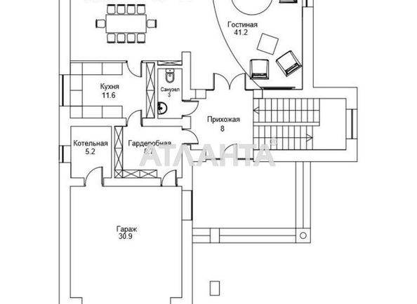 House by the address st. Kostandi (area 490 m²) - Atlanta.ua - photo 11