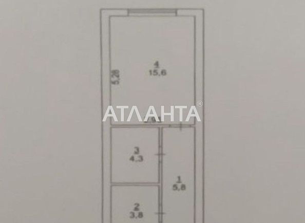1-комнатная квартира по адресу ул. Боровского Николая (площадь 28,5 м²) - Atlanta.ua - фото 10