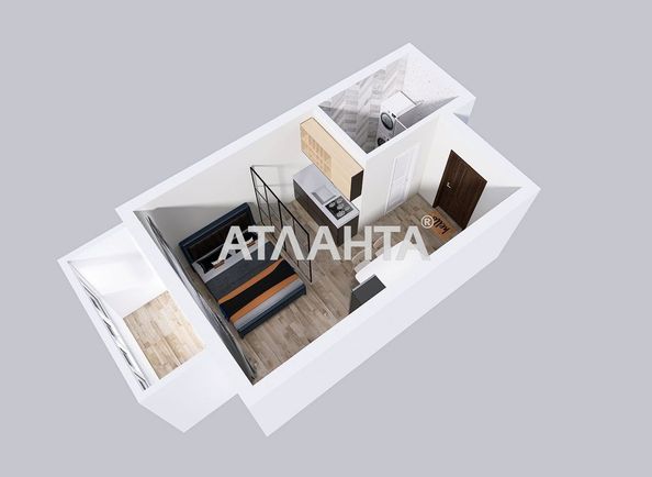 1-кімнатна квартира за адресою вул. Бочарова ген. (площа 23,1 м²) - Atlanta.ua - фото 8