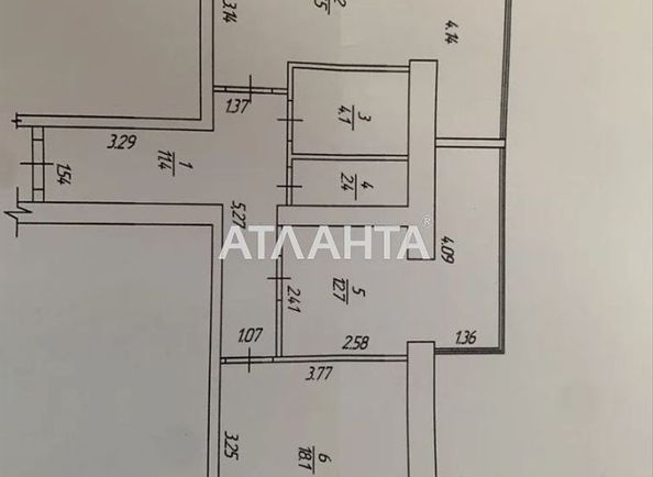 2-комнатная квартира по адресу ул. Пирогова (площадь 66,2 м²) - Atlanta.ua - фото 16