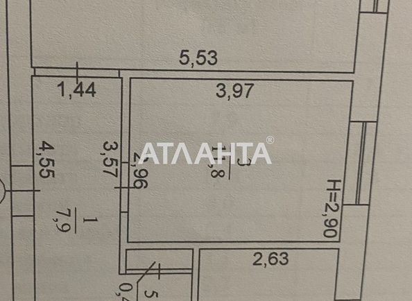 2-rooms apartment apartment by the address st. Ul Iskrovskaya (area 50 m²) - Atlanta.ua - photo 16