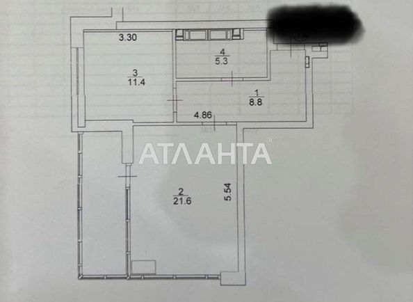 1-room apartment apartment by the address st. Andreya Verkhoglyada Dragomirova (area 55 m²) - Atlanta.ua - photo 21
