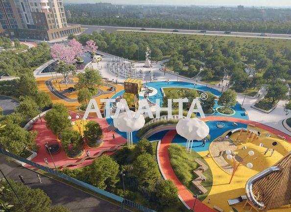 1-room apartment apartment by the address st. Krasnova (area 43,6 m²) - Atlanta.ua