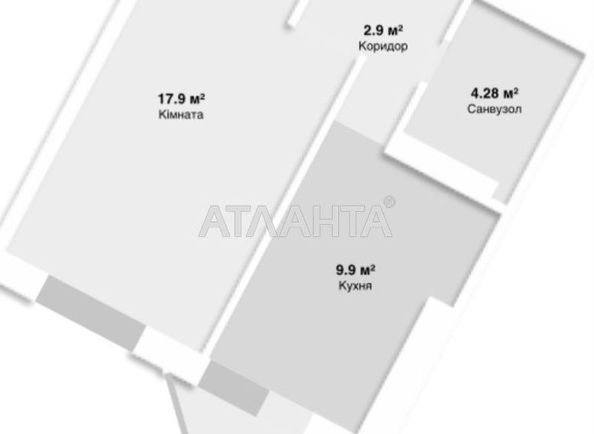 1-room apartment apartment by the address st. Zabolotnogo ak (area 35,6 m²) - Atlanta.ua - photo 9