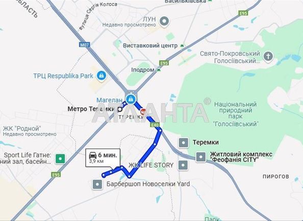 1-кімнатна квартира за адресою вул. Озерна (площа 44 м²) - Atlanta.ua - фото 14