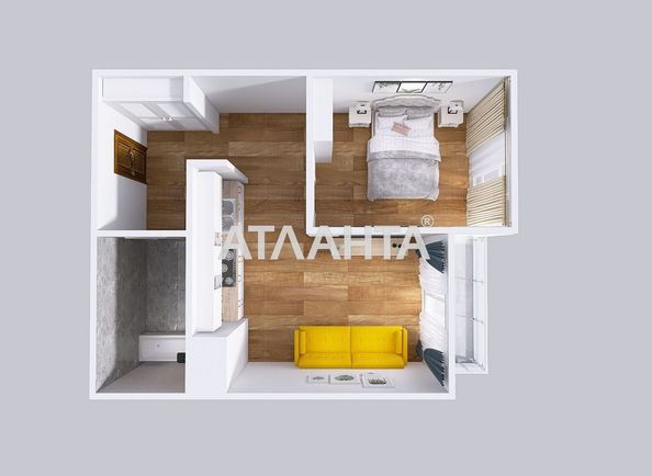 2-rooms apartment apartment by the address st. Krasnova (area 44 m²) - Atlanta.ua - photo 42