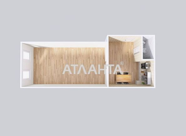 1-room apartment apartment by the address st. Galitskaya pl (area 51,9 m²) - Atlanta.ua - photo 22