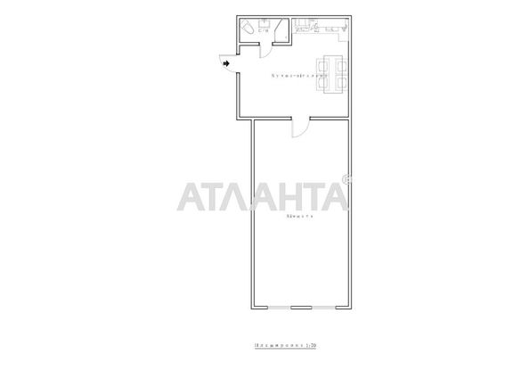 1-room apartment apartment by the address st. Galitskaya pl (area 51,9 m²) - Atlanta.ua - photo 23