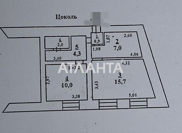 3-rooms apartment apartment by the address st. Karetnyy per Popova per (area 39,9 m²) - Atlanta.ua - photo 9