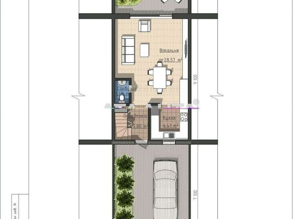 House by the address st. Kornyushina (area 92,4 m²) - Atlanta.ua - photo 5