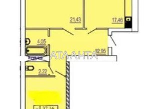 2-кімнатна квартира за адресою вул. Зоопаркова (площа 80,5 м²) - Atlanta.ua - фото 2