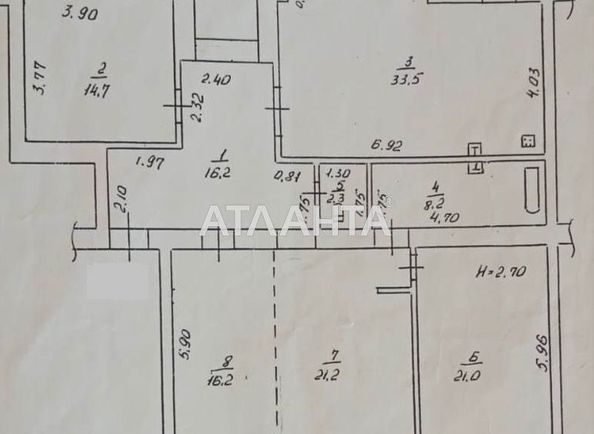 3-rooms apartment apartment by the address st. Pedagogicheskaya (area 141 m²) - Atlanta.ua - photo 24