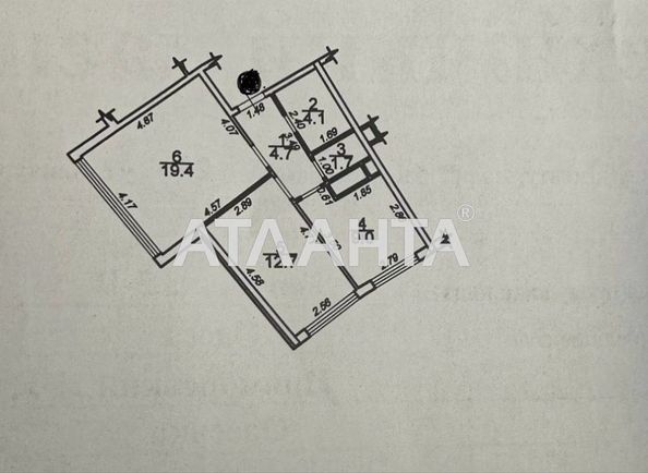 2-rooms apartment apartment by the address st. Genuezskaya (area 51,6 m²) - Atlanta.ua - photo 15