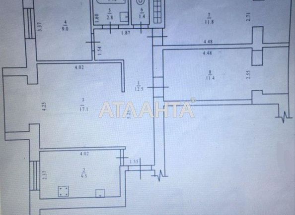 4+-rooms apartment apartment by the address st. Mikhaylovskaya pl Polyarnikov pl (area 79,2 m²) - Atlanta.ua - photo 9
