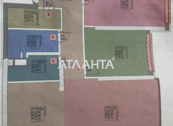3-rooms apartment apartment by the address st. Frantsuzskiy bul Proletarskiy bul (area 110 m²) - Atlanta.ua - photo 17
