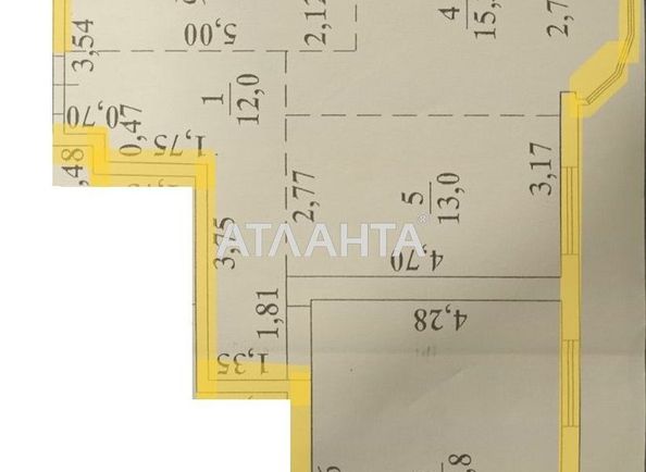 2-комнатная квартира по адресу Фонтанская дор. (площадь 83,2 м²) - Atlanta.ua