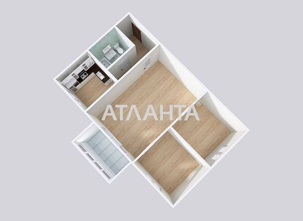 2-кімнатна квартира за адресою вул. Богдана Хмельницького (площа 48,8 м²) - Atlanta.ua - фото 11