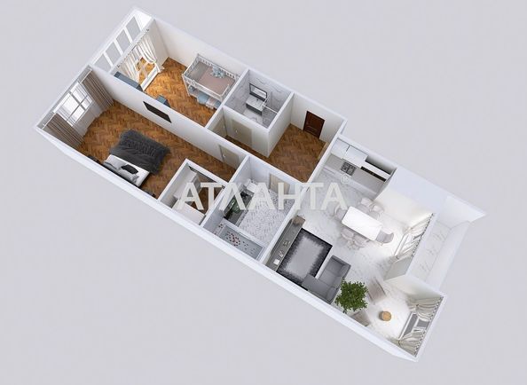 2-кімнатна квартира за адресою вул. Стрийська (площа 97 м²) - Atlanta.ua - фото 22