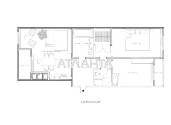 2-кімнатна квартира за адресою вул. Стрийська (площа 97 м²) - Atlanta.ua - фото 25