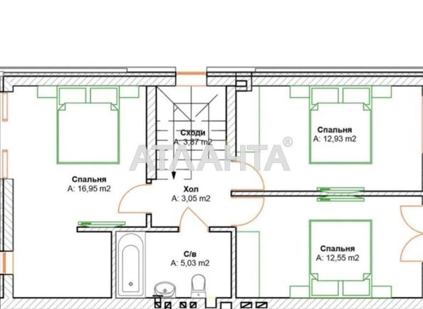 Будинок за адресою вул. Прикордонна (площа 115 м²) - Atlanta.ua - фото 17