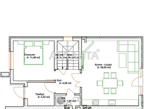 Будинок за адресою вул. Прикордонна (площа 115 м²) - Atlanta.ua - фото 18