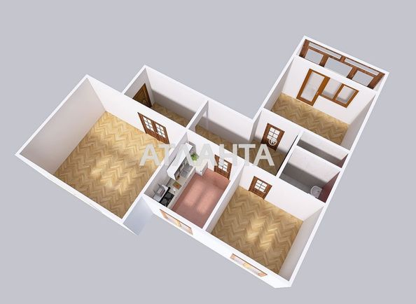 3-кімнатна квартира за адресою вул. Шафарика (площа 65,2 м²) - Atlanta.ua - фото 22