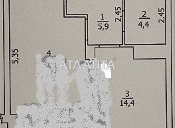 1-room apartment apartment by the address st. Balkovskaya Frunze (area 55 m²) - Atlanta.ua - photo 9