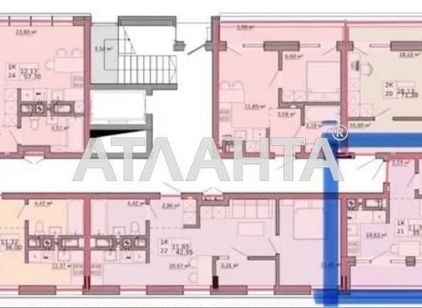 1-room apartment apartment by the address st. Orlika Pilipa (area 35,4 m²) - Atlanta.ua - photo 4