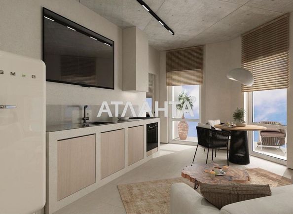 1-room apartment apartment by the address st. Dacha Kovalevskogo Amundsena (area 40,2 m²) - Atlanta.ua