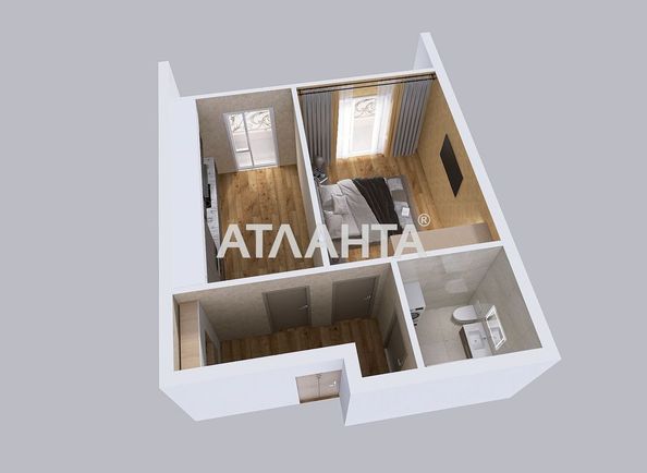 1-кімнатна квартира за адресою вул. Дача Ковалевського (площа 44 м²) - Atlanta.ua - фото 12