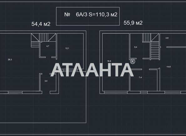 Дом по адресу Заболотного академ. Пер. (площадь 115 м²) - Atlanta.ua - фото 8