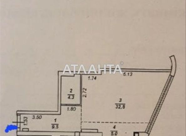 2-комнатная квартира по адресу Удельный пер. (площадь 52 м²) - Atlanta.ua - фото 25