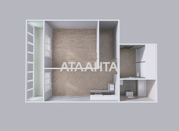 1-room apartment apartment by the address st. Zooparkovaya (area 65 m²) - Atlanta.ua - photo 20