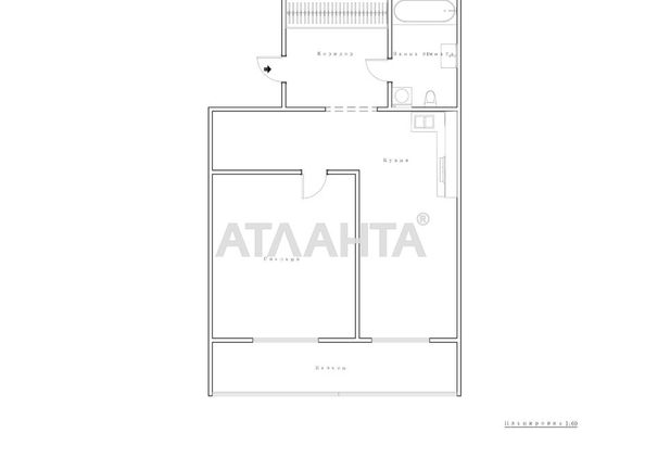 1-room apartment apartment by the address st. Zooparkovaya (area 65 m²) - Atlanta.ua - photo 24