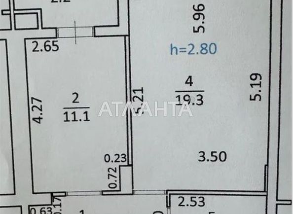 1-кімнатна квартира за адресою вул. Зелена (площа 44 м²) - Atlanta.ua - фото 7