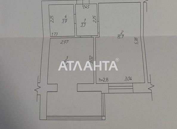 1-кімнатна квартира за адресою вул. Стрілецька (площа 38 м²) - Atlanta.ua - фото 11